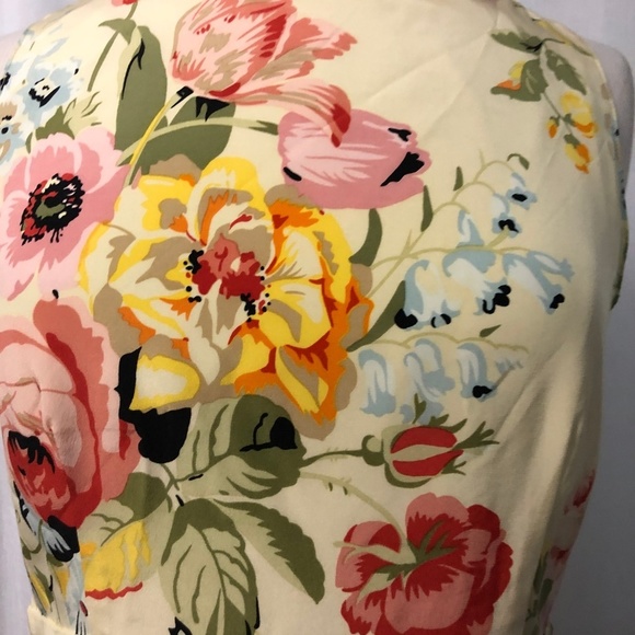 Ellelauri Chole Women's Dress Light Yellow Floral - Picture 4 of 8